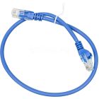 Патч-корд Lanmaster utp (LAN-PC45 U5E-0.5-BL) вилка RJ-45-вилка RJ-45,синий