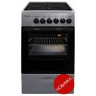 Эл. плита  ЛЫСЬВА-EF4011MK00 (ЭПС 411 МС) стеклокерамика (жемчужно-светло-серая, классика С) Распродажа