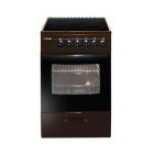 Электрическая плита ЛЫСЬВА-EF4011MK00 (ЭПС 411 МС) стеклокерамика (коричневая, классика С)